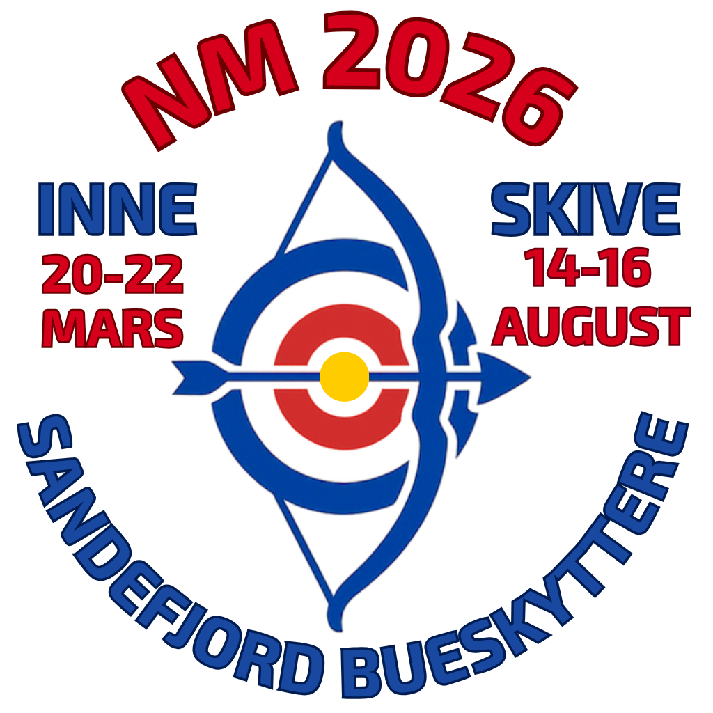 NM 2026 Sandefjord Bueskyttere logo